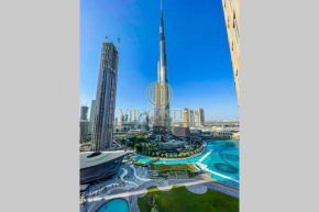 Contemporary 2 Bedroom Suite with Burj Khalifa View